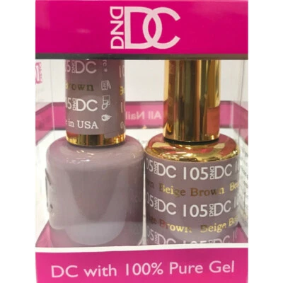 DND DC пропитывать с LED/UV гель + соответствующий польский дуэт 0,6 жидкой унции трендовый осени цвет - Изображение 1 из 4