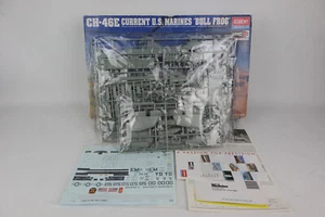 Academy MRC CH-46E 1/48 Current US Marines "Bull Frog" Model Kit 2226 Helicopter - Picture 1 of 15