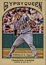 2011 Topps Gypsy Queen Baseball Card #213 Rick Porcello