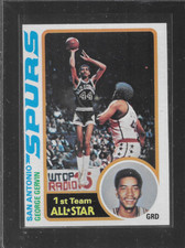 1978 TOPPS BASKETBALL # 20 GEORGE GERVIN NICE CARD