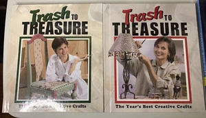 LOT of 2: TRASH TO TREASURE The Year's Best Creative Crafts Leisure Arts #4 & #5 - Picture 1 of 14