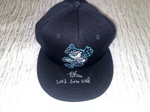 Ryan Clifford New York Mets Auto Signed 2023 Game Used Hat Beckett Hologram . - Picture 1 of 3