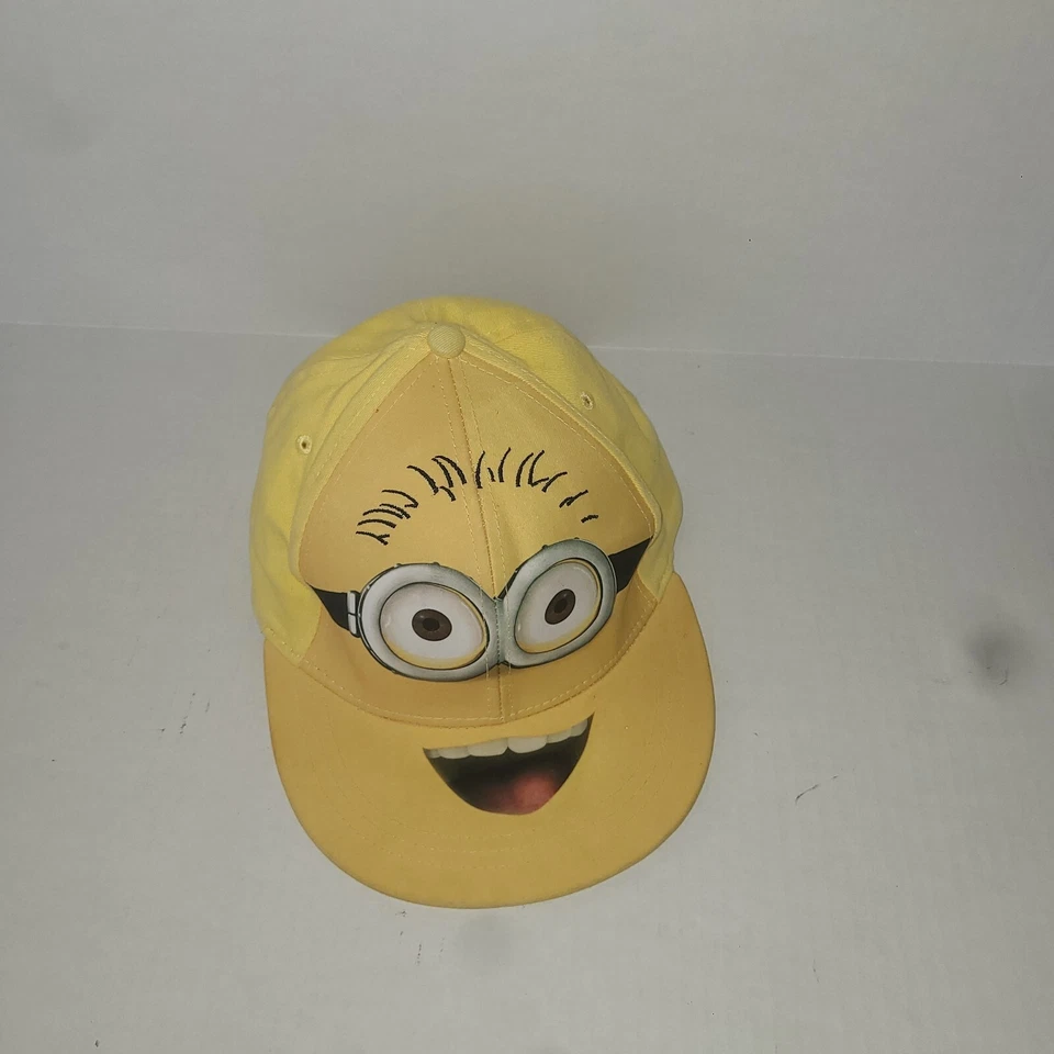 Minions Adjustable Strapback Hat Signed by The "Famous" Mascot STRIKE, No COA - image 1 of 4
