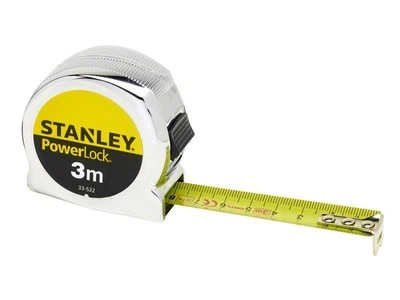 STANLEY® Alat Tangan PowerLock® Klasik - Pita Ukur Poket 3m (Lebar 19mm) (Metri - Image 1 of 4