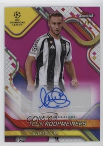 Refractor magenta de las mejores competiciones de clubes de la UEFA 2024/75 Teun Koopmeiners automático - Imagen 1 de 3