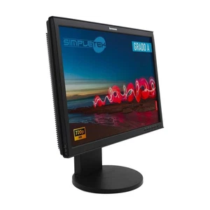 Lenovo D221 Bildschirm Monitor Display LCD 22" HD VGA DVI VESA Breitbild 16:9 - Bild 1 von 7