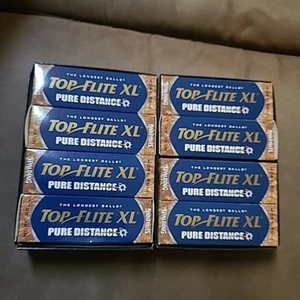 NEW Spalding Top-Flite XL Pure Distance Golf Balls 24 Balls Vtg 2001 Safeco - Picture 1 of 7
