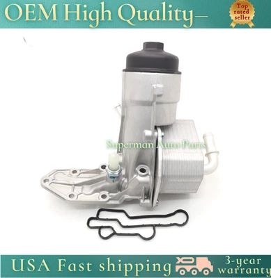 Engine Oil Cooler BB3Q6B624EA for Ford Ranger T6 2.2L 3.2L TDCi Turbo Diesel - Image 1 of 4