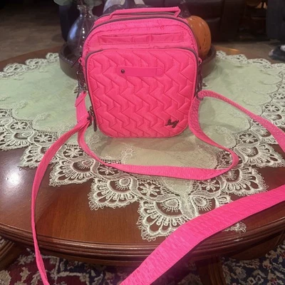 Bandolera Lug Ranger Love Ultra X Magenta Corazones Rosa Caliente Nueva Foto 1 de 4