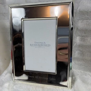 Things Remembered Picture Frame 4x6 “15 Years Of Endless Love”NIB - Picture 1 of 5