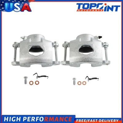 2x pinzas de freno delanteras para Chevrolet Malibu Monte Carlo El Camino 1973-1976 Foto 1 de 4