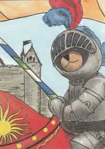 2018 A TINY TEDDY NAMED CUDS Promo Card CPNS-2 non-sport update NSU - Bild 1 von 1