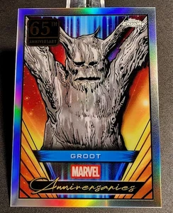 GROOT #MA-2 Marvel 65TH ANNIVERSARY TOPPS CHROME 2025 - Picture 1 of 6