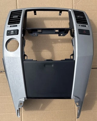 Toyota 4runner 2003-2009 tablero radio CA embellecedor bisel panel plateado 4x4 OEM Foto 1 de 4