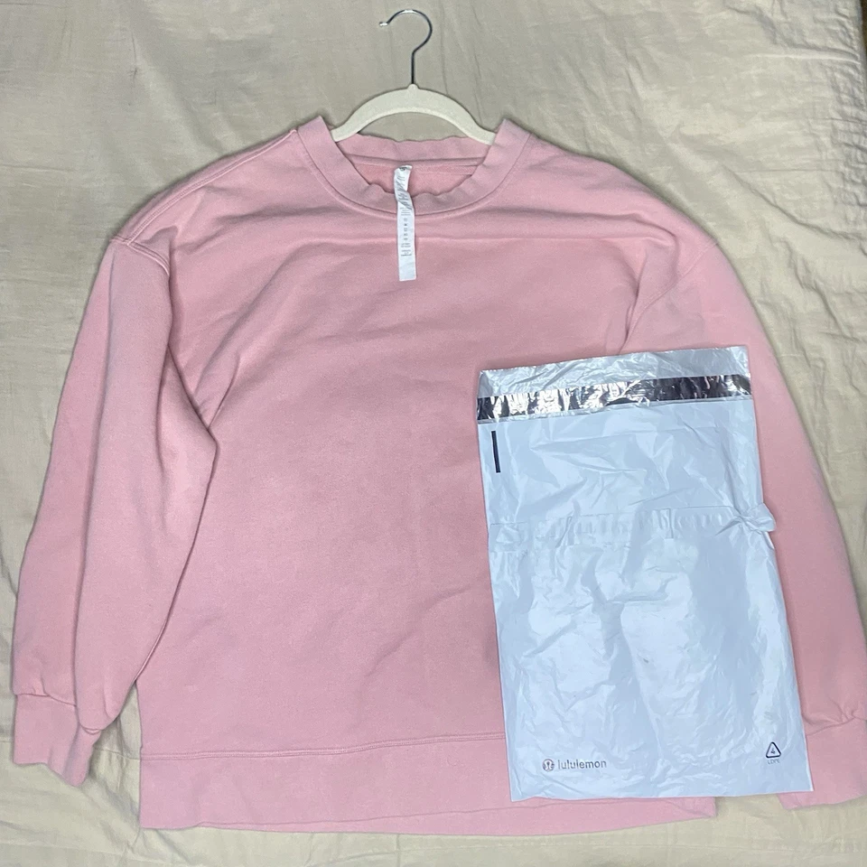 Crew corto Lululemon perfectamente grande - peonía rosa / talla 6 Foto 1 de 4