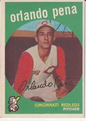 Topps Baseball #271 Orlando Pena 1959 Foto 1 de 2