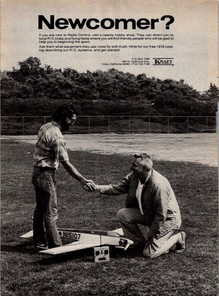 Kraft Radio System Vintage 1978 Print Ad Wall Decor Newcomer? - Image 1 of 1