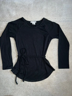 Camisa SELF ESTIMA Manga Larga Negra - Talla Mediana Niñas Foto 1 de 4