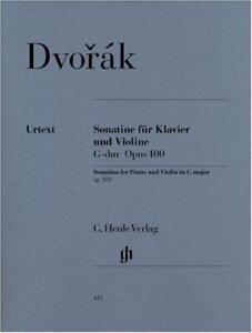 Sonatina for Piano and Violin G major op. 100 - piano and violin - (HN 413): Ins