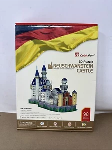 CubicFun Neuschwanstein Castle 121 Piece 3D Puzzle 1:200 - Picture 1 of 2