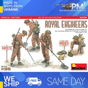 Miniart 35292 1/35 Royal Engineers. Sonderedition Figuren Modellbausatz - Bild 1 von 12