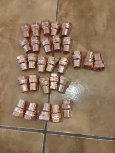 28- 1/2” Slip In Copper X1/2” Female Ips Adapter Fitting SOLDER PLUMBING SWEAT - Picture 1 of 2