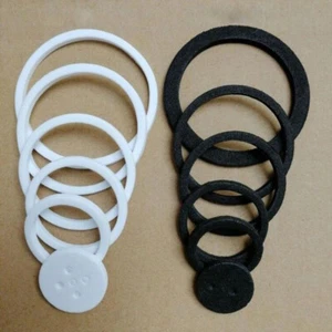 100 Stück Matten Ringe 16-41 mm EVA Münzkapsel Etui Schaumstoff Dichtungseinlage Stoßfest - Bild 1 von 6