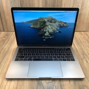 Apple MacBook Pro Space Gray 13" Touch Bar 256GB SSD 16GB RAM 3.3GHz i7 Tested