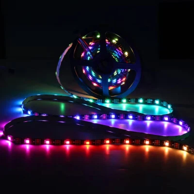 12V 16.4ft WS2811 RGB IC Addressable LED Strip Lights Dream Color DIY Lighting - Image 1 of 4
