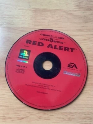 Command & Conquer Red Alert - Playstation 1 PS1 disc 2 only - Image 1 of 3
