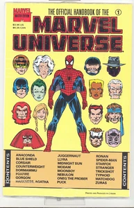 Il Manuale Ufficiale dell'Universo Marvel # 1985 Non Circolato SIGILLATO - Foto 1 di 10
