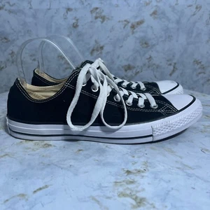 Converse All Star Chuck Taylor Mens Sz 9 Shoes Black Low Top Sneakers (Mismatch) - Picture 1 of 12