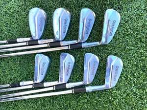 Vintage Wilson Gene Sarazen Reg 1002 Iron Set 2-iron to 9-Iron All Original Good - Picture 1 of 7