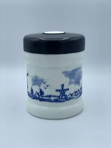 VALKENSWAARD HOLLAND HUMIDOR Opaline Dutch Cigar Jar NV Willem II Opaline - Picture 1 of 12