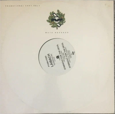 Laibach ‎– Sympathy For The Devil Mute Promo 12" - Image 1 of 4