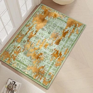 Front Door Mat, 2X3 Washable Area Rug Small Entryway Rug Spring Indoor Non-Slip - Picture 1 of 8