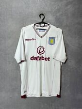 Aston Villa Away football shirt 2014 - 2015 Jersey Macron Mens Size M/L