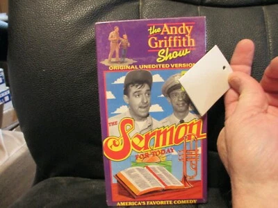 The Andy Griffith Show-Sermon ForToday-Original Unedited Version[VHS]TESTED RARE - Image 1 of 2