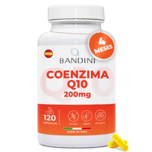 Bandini® Coenzima Q10 120 Cápsulas 200mg de Concentración Veganas - 4 Meses - Imagen 1 de 6