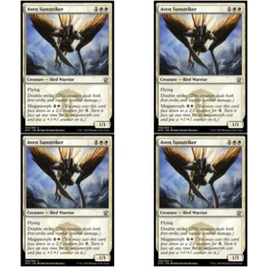 4 x AVEN SUNSTRIKER NM Dragons of Tarkir MTG White - Bird Unc - Picture 1 of 1