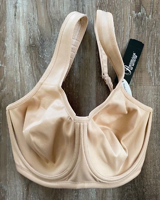 FELINA PARAMOUR~new~Body X Underwire Sports Bra~Size 32G~Warm Nude~NWT~135131~ - Image 1 of 4
