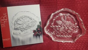 Mikasa Studio Nova Kristallklarglas Urlaub Korb Design 8,25" Süßigkeitenschale - Bild 1 von 12