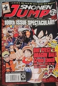 Shonen Jump ABRIL 2011 Edición 4 Con Tarjeta Coleccionable (Mago Oscuro) Edición 100 - Imagen 1 de 3