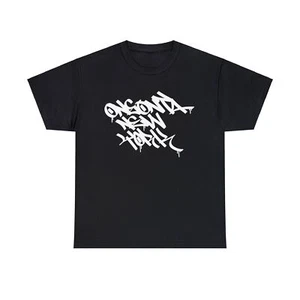 Oneonta New York graffiti t shirt black white adult size - Picture 1 of 5