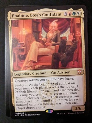 MTG EDH Commander Deck - Phabine, Boss's Confidant - Rares - Token Theme - Image 1 of 4