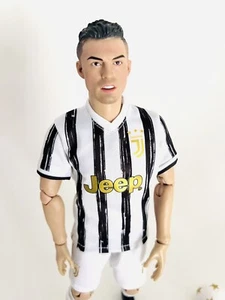 Cristiano Ronaldo Fútbol Fútbol Posable Exhibición Muñeca Figura de Acción Nuevo En Caja - Imagen 1 de 9
