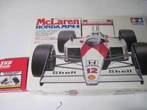 Tamiya 1/20 McLaren Honda MP4/4 Aryton Senna Model Kit + Extra - Picture 1 of 9