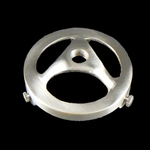 57mm Brushed Chrome Open Gallery - Picture 1 of 2