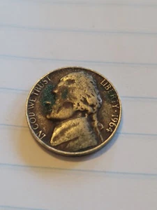 Very Rare Liberty 1964 D Five Cents, Rare Coin United Stated Of America History - Picture 1 of 3