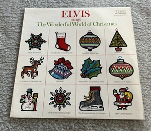 "Elvis Sings The Wonderful World Of Christmas" Vinyl LP RCA/Victor LSP-4579 1971 - Picture 1 of 3